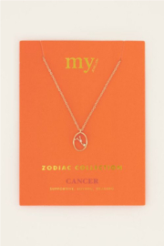 my Jewellery ketting | necklace fine zodiac kreeft goud