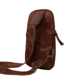 Bear Design crossbody tas "Melle" | cognac