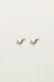 My jewellery oorbellen studs cupido hartje zilver