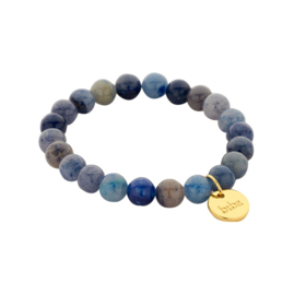 biba armband natuursteen kralen Blue Aventurine