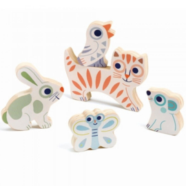 Djeco Baby White | Babyanimali puzzel