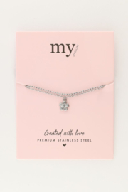 My Jewellery armband bloem zilver