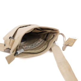 Bear design Schoudertasje 'Doris' taupe
