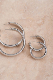 My Jewellery oorbellen | kleine oorringen rond open zilver