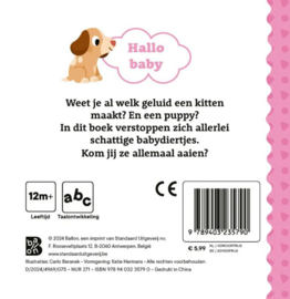 Hallo baby huisdieren | karton