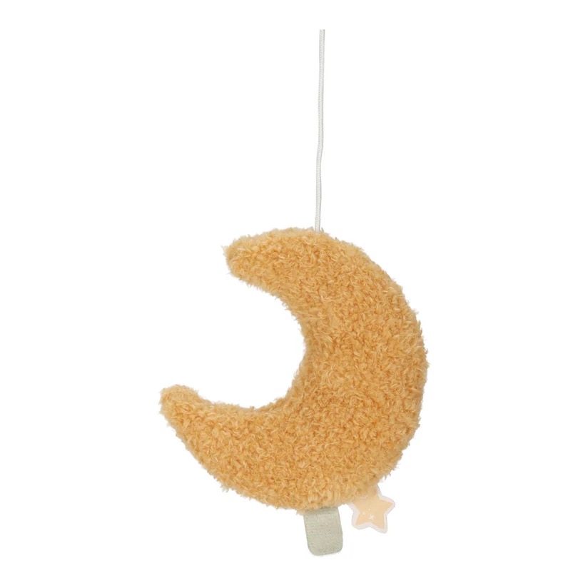Little dutch Houten muziekmobiel Newborn Naturals beige