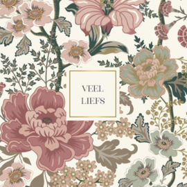 wenskaart days of bloom | veel liefs