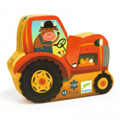 Djeco puzzel de tractor