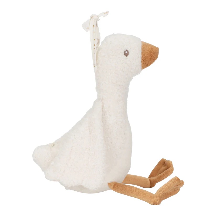 Little Dutch Knuffelgans Licht & Geluid  Little Goose wit