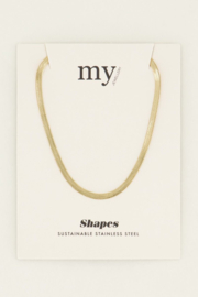 my jewellery ketting | snake goud