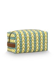 Pip Studio Coco Cosmetic Bag Medium Samba Stripe Green