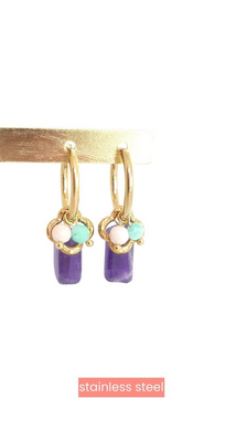Go Dutch Label oorbellen summerhoop - 14k
