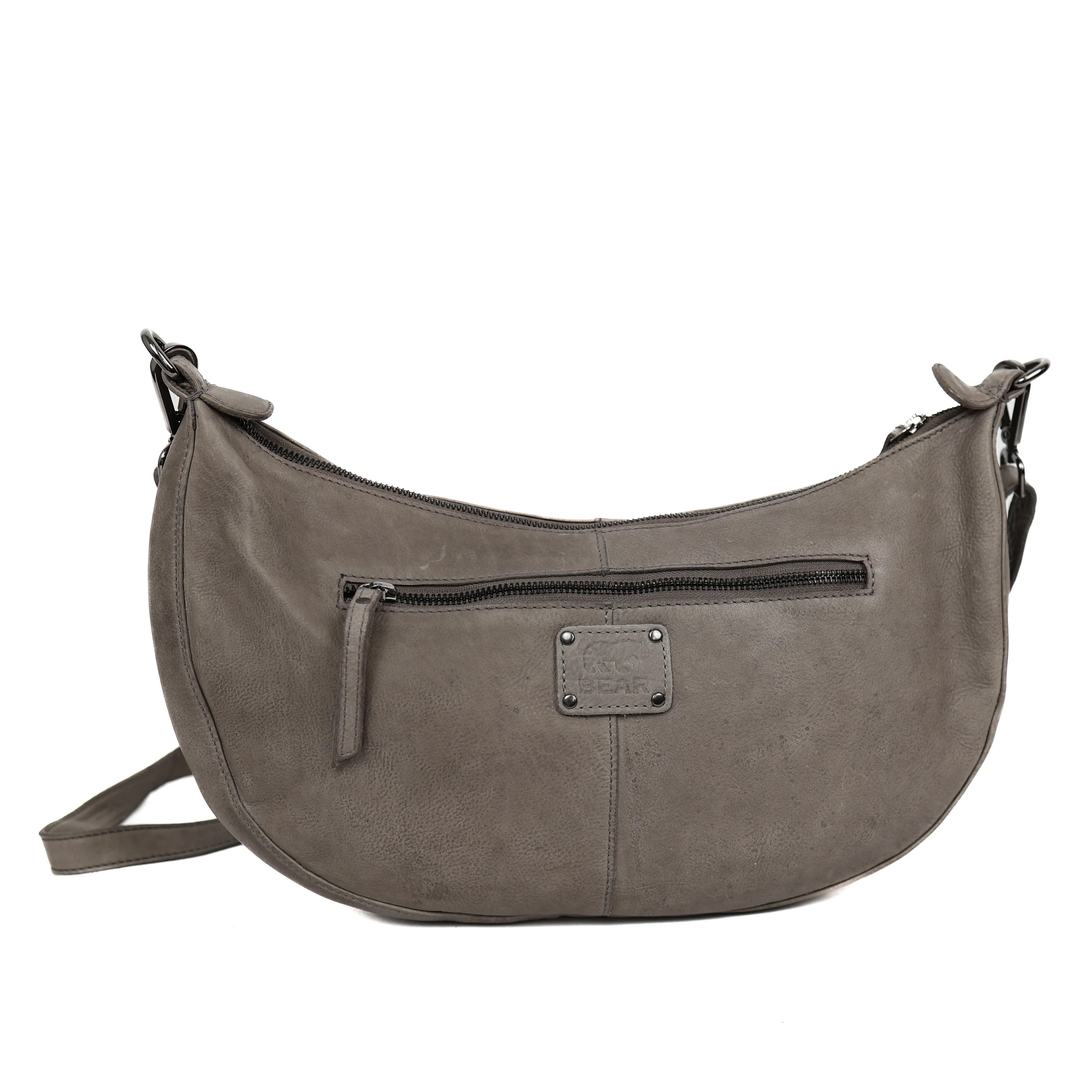 Bear Design middelgrote buideltas Ilse grijs