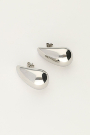 My Jewellery oorbellen | druppel groot zilver
