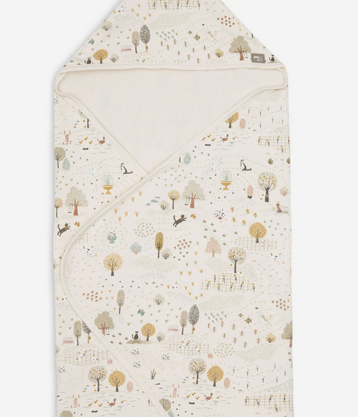 Jollein badcape 75 x 75 cm tiny park