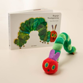 Boek Rupsje nooitgenoeg | karton met rupsje