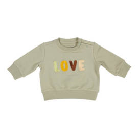Little Dutch trui | love green