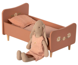Maileg houten bed mini | roze