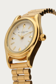 My Jewellery Ovaal horloge met schakelband