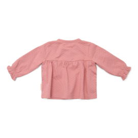 Little Dutch new born t-shirt lange mouw pink blush