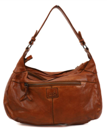 Bear Design Hand-/schoudertas 'Monique' cognac