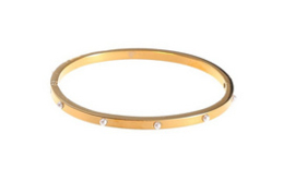 Go Dutch Label armband Pearly Bangle - 14K