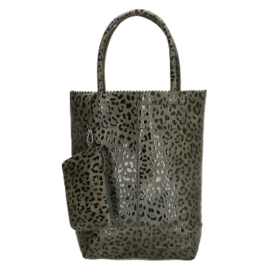 Zebratrends Shopper | army luipaardprint