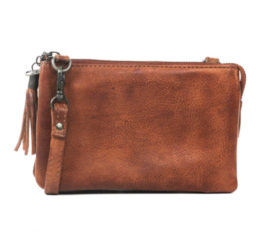 Bear Design clutch 'Umi 2' | cognac