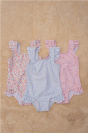 little dutch zwempak met ruches | summer flowers
