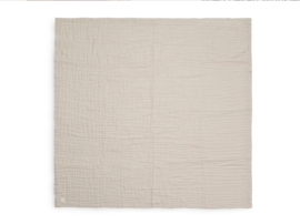 jollein deken wieg | wrinkled cotton nougat