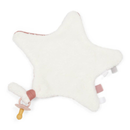 Little Dutch knuffeldoekje ster | Pure pink blush