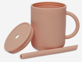 jollein siliconen drinkbeker | pale pink