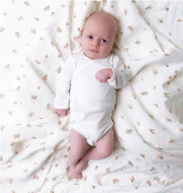 A Little Lovely Company swaddle | little flowers