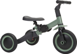 loopfiets 4 in 1 driewieler kaya | groen