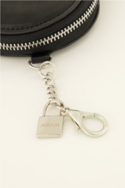 My jewellery portemonnee hartvormig zwart