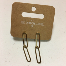 Go Dutch Label oorbellen | hangers goud.