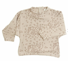 Snoozebaby riffle sweater Molly | jersey pink stone lines