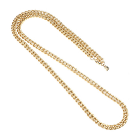 Camps & Camps ketting goud mat gourmet lang