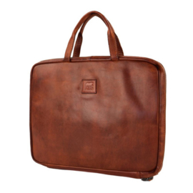 Bear Design aktetas 'Cleo' cognac