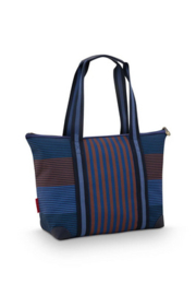 Pip Studio Tilda Tote Bag Medium Stripe Blue