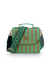 Pip Studio Frances Cross Body Bag Small Stripe Green