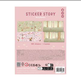 Little Dutch stickerstory Fairy Garden