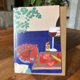 east end prints red wine days