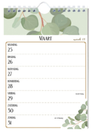 Botanical weekkalender | 2024