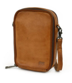 Bear Design klein schoudertasje'Meike' cognac
