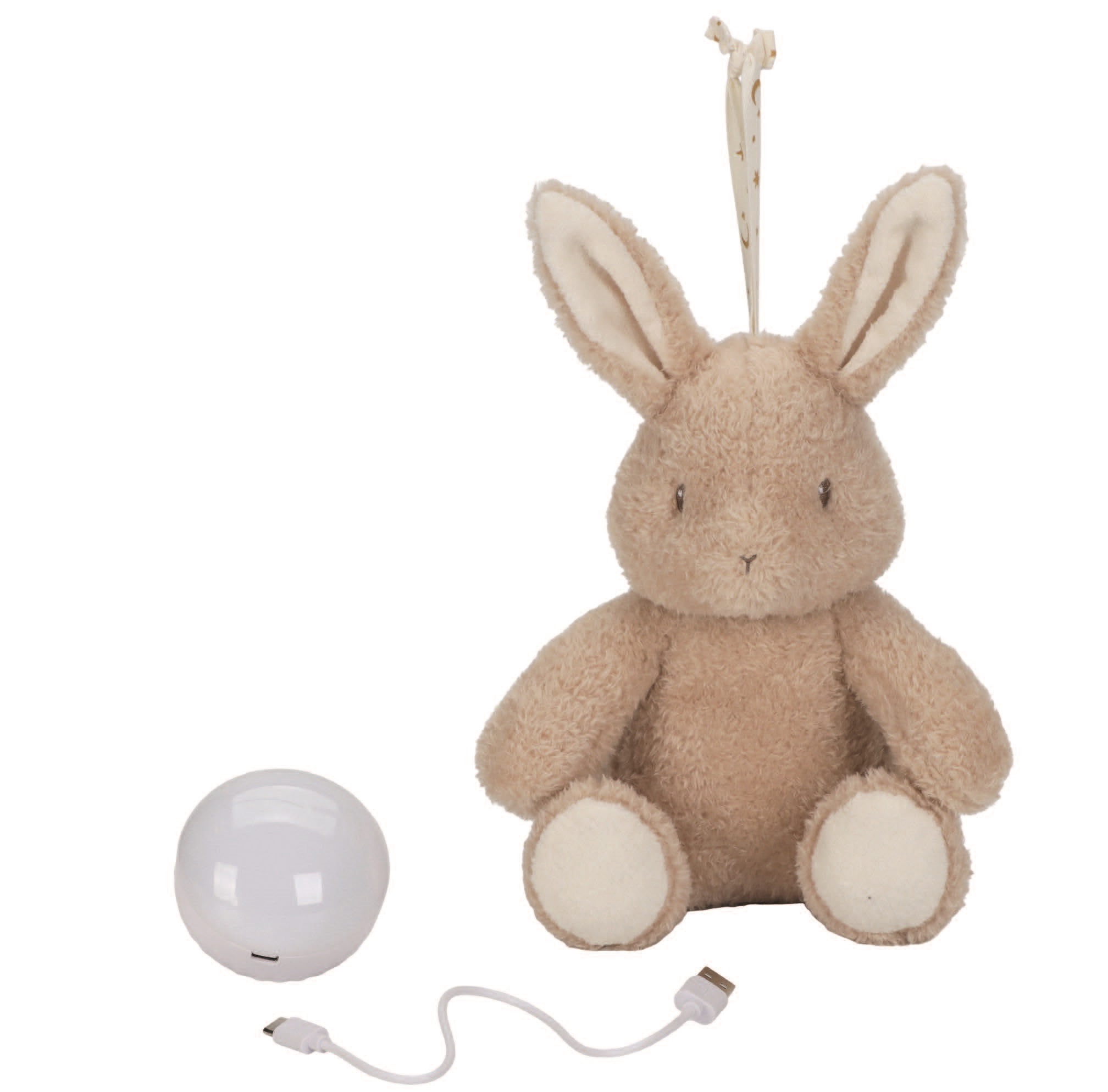 Little Dutch knuffel konijn licht en geluid