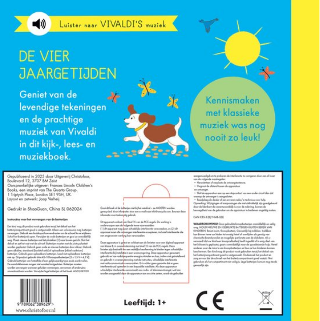 Het kleine verhalenorkest - De vier jaargetijden muziekboekje