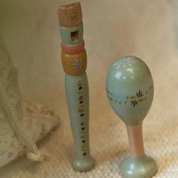 Little Dutch muziekset groen safari friends