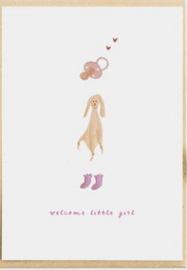 Nadine illustraties | welcom little girl