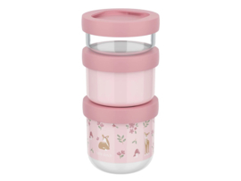 Mepal little dutch Snackbox Mio Fairy Garden 3-delig